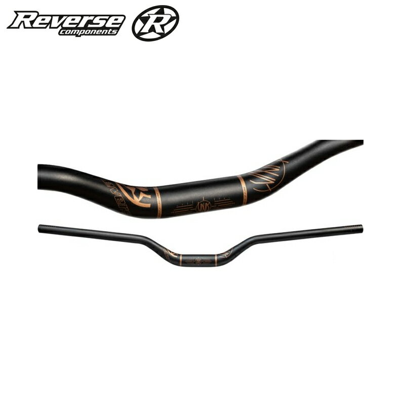 Reverse components ハンドルバー Nico Vink 810mm φ35/48mmライズ（ブラック/コッパー）