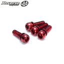 Reverse components ディスクブレーキボルトセット(レッド)