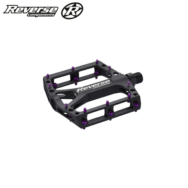 Reverse components Black One ペダル（パープル）