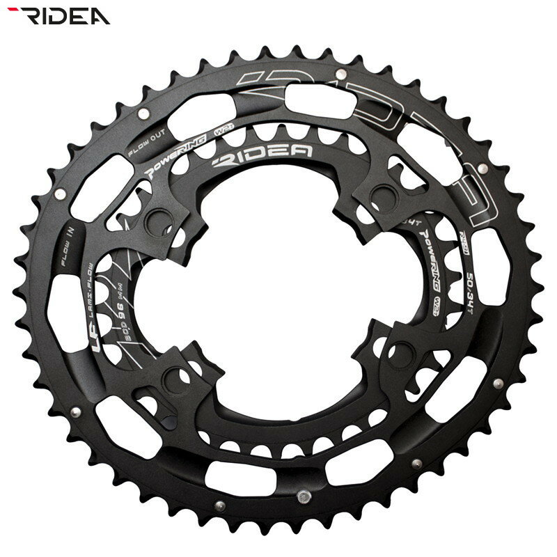 楽天市場】ridea チェーンリング 53／39 w3の通販