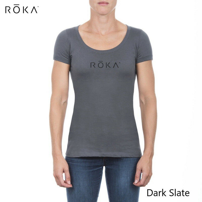 ROKA  Womens Pro Team T-Shirt Dark Slate åȥT