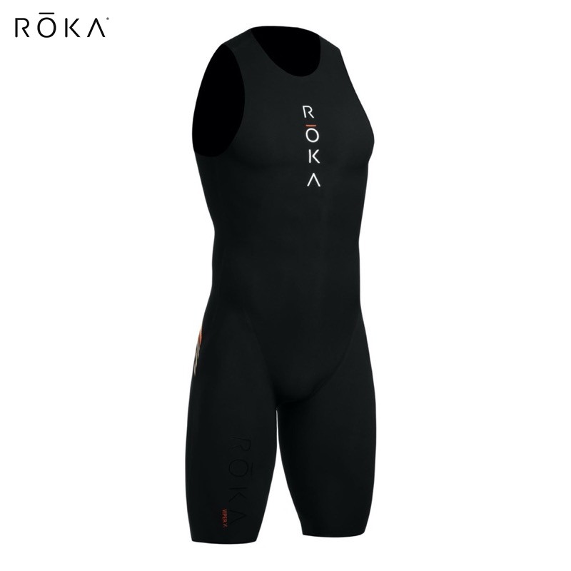 ROKA ロカ Viper X sleeveless Black/Torch メンズ・バイパー X スリーブレス　スイムスキン