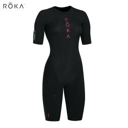 ROKA ロカ Viper X Short Sleeve WMN Black/Spark ウィメンズ・バイパー X ショートスリーブ　スイムスキン