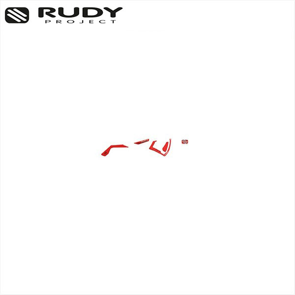 RUDY PROJECT ルディプロジェクト DEFENDER クロマティック フルカスタムキット レッドフルオラバー レッドフルオ / ホワイトエンブレム AC210140A