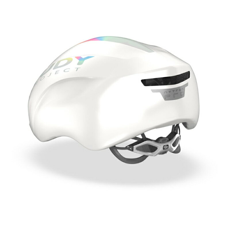 サイクリック楽天市場店のRUDY PROJECT nytron pro ニトロン プロ ホワイト イリディセント（マット） ヘルメット｜アングル2