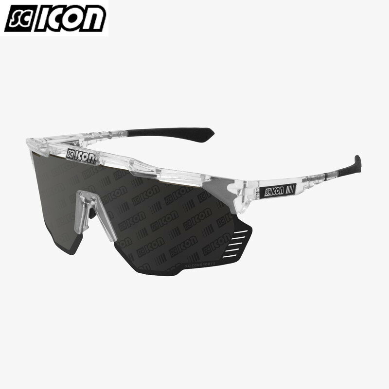 SCICON SPORTS シーコン AEROSHADE KUNKEN エアロシェード クンケン CRYSTAL GLOSS/Monogram Multimirror Silver