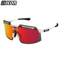 SCICON SPORTS シーコン AEROWATT FOZA エアロワット フォーザ White Gloss/Multimirror Red
