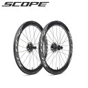 Scope Cycling スコープサイクリング R5 Disc TLR SKF WHT F/R HG ロードホイール
