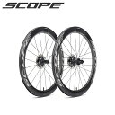 Scope Cycling スコープサイクリング R5 Disc TLR SKF WHT F/R UD ロードホイール