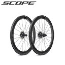 Scope Cycling スコープサイクリング R5 Disc TLR SKF BLK F/R UD ロードホイール