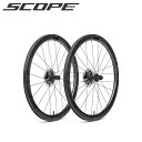 Scope Cycling スコープサイクリング R4.A Disc TLR SKF BLK F/R HG オールロードホイール