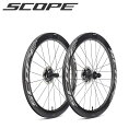 Scope Cycling スコープサイクリング R5.A Disc TLR SKF WHT F/R HG オールロードホイール
