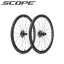 Scope Cycling スコープサイクリング R4.A Disc TLR SKF BLK F/R UD オールロードホイール