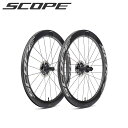 Scope Cycling スコープサイクリング R5.A Disc TLR SKF WHT F/R UD オールロードホイール