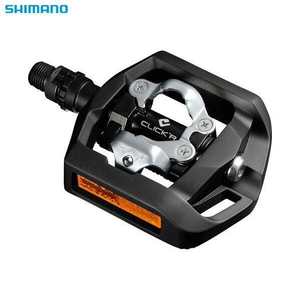 Shimano シマノ PD-T421 片面SPD クリッカー リフレクター付 ペダル