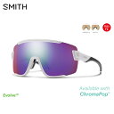 SMITH スミス Wildcat Asia Fit | Frame:White | Lens:CP-Violet Mirror & Clear サングラス