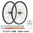 SMITH スミス CeraLight カーボンスポーク リム幅 26mm (内幅19C) ディスクブレーキ仕様 カーボンホイール 前後セット