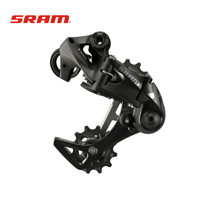 SRAM/スラム X01 DH 7-Speed X-HORIZON Rear Derailleur Black Midium cage X01 DH 7-スピード X-ホライゾン リアディレイラー ブラック ミディアム ケージ