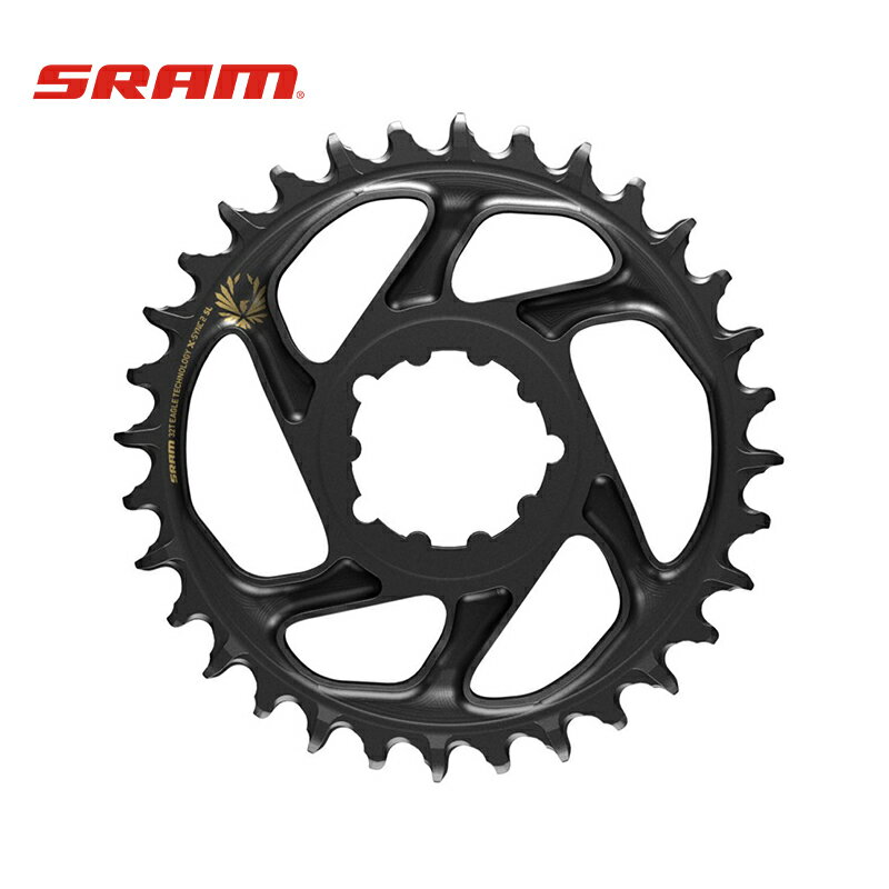 SRAM/スラム X-SYNC 2 SL Eagle Chainring Direct Mount Gold 6mm off X-SYNC 2 SL イーグルチェーンリ..