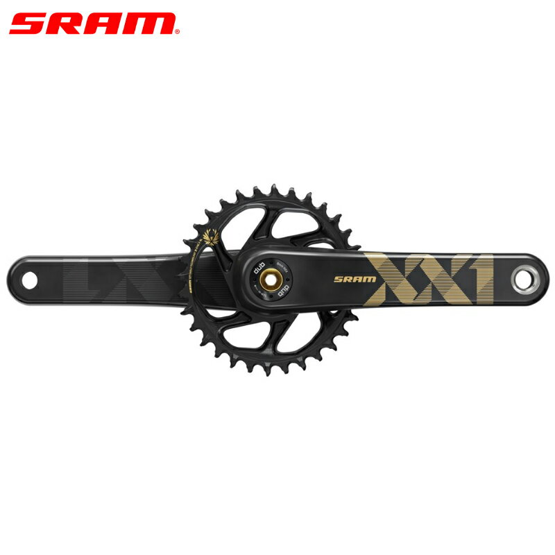 SRAM  XX1 Eagle Crank Set DUB Boost 34T Gold