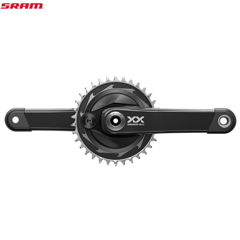 SRAM/スラム T-TYPE XXSL Eagle Spider Q168 CL55 DUB 175mm Black 34T パワーメーター クランクセット