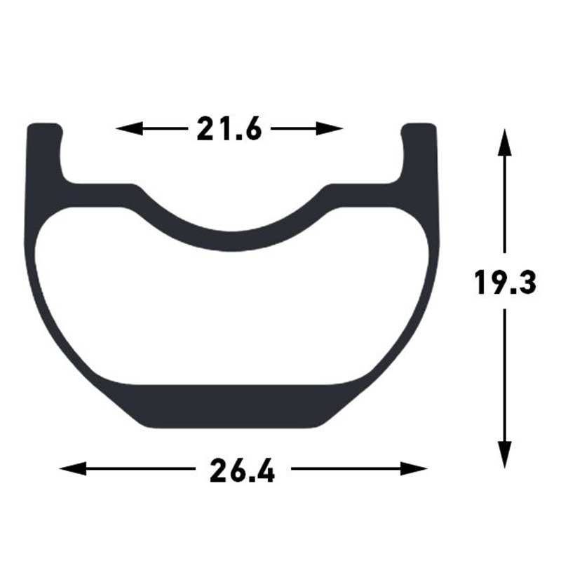 Stan��s NoTubes �����󥺥Ρ����塼�� RIM GRAIL CB7 700C 24H BLACK
