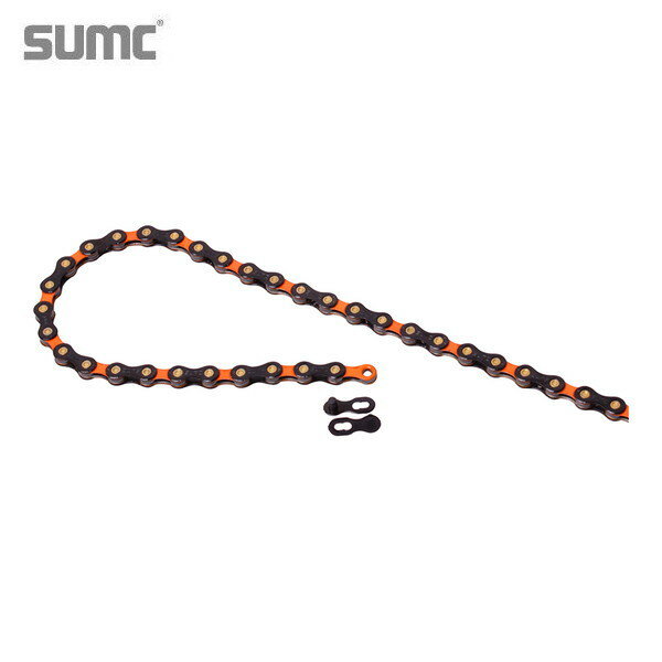 SUMC エスユーエムシー 12速チェーン SX12 (ブラック/オレンジ)