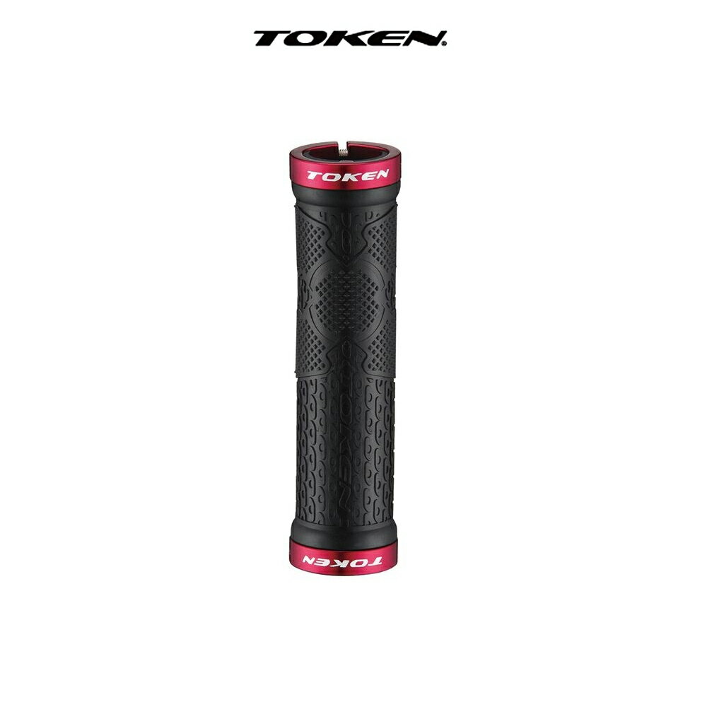 TOKEN TK9881 ロックオン GELグリップ レッド