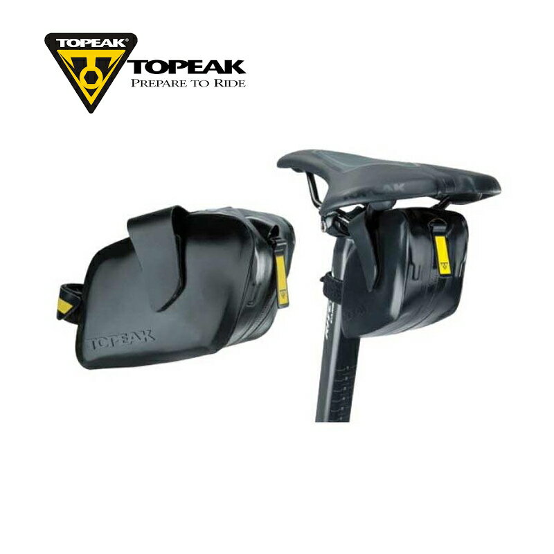 TOPEAK トピーク WEATHERPROOF DYNAWEDGE ウェザープルーフ ダイナウェッジ ブラック サドルバッグ