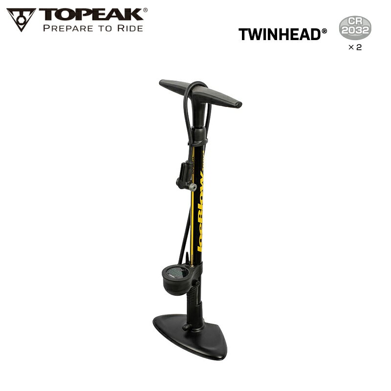 TOPEAK トピーク JoeBlow Sport Digital 2.0 ジョーブロー スポーツ デジタル 2.0 フロアポンプ