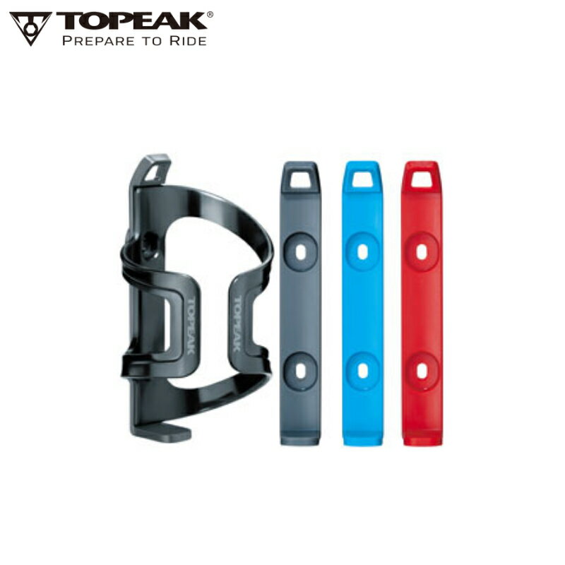 TOPEAK トピーク DUALSIDE CAGE EX デュアルサイド ケージ EX GRY/BLU/RED ボトルケージ