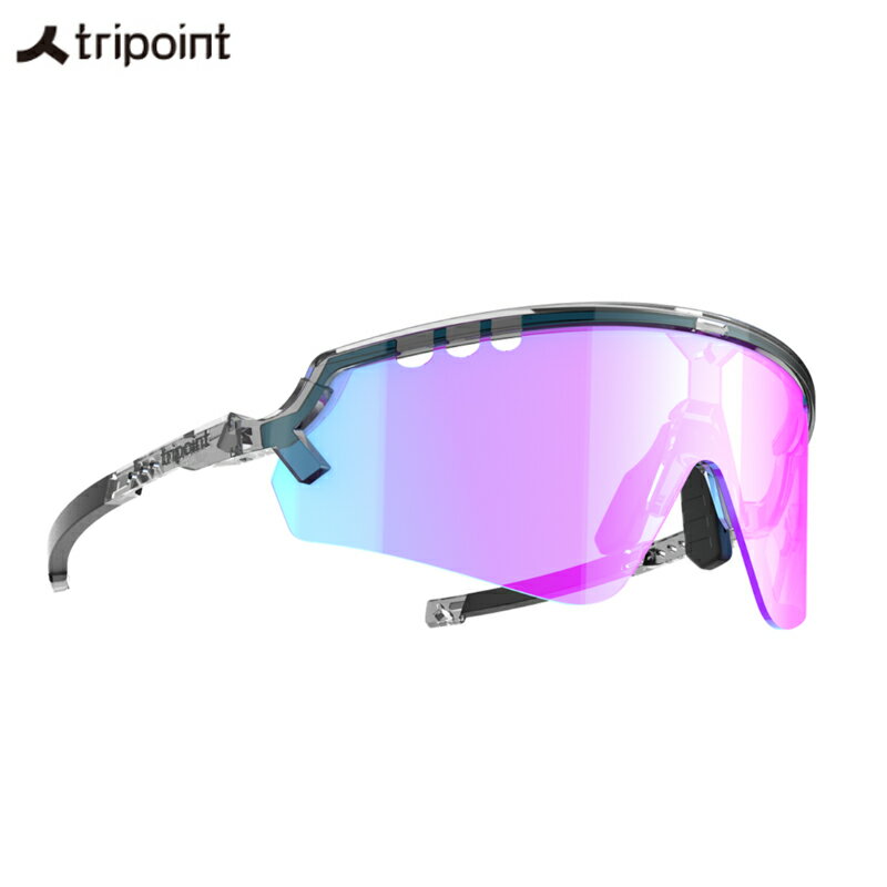 樂天商城 - Tripoint トライポイント Chobe Tri-x UltraVue Shiny trans Black/Violet/Blue Multi UltraVue サングラス