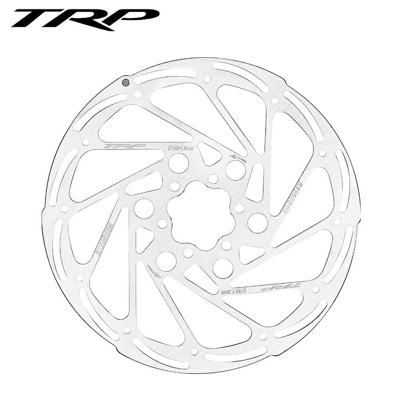 TRP ティーアールピー R180S02M ディスクブレーキローター 180mm（6穴、厚み1.8mm）