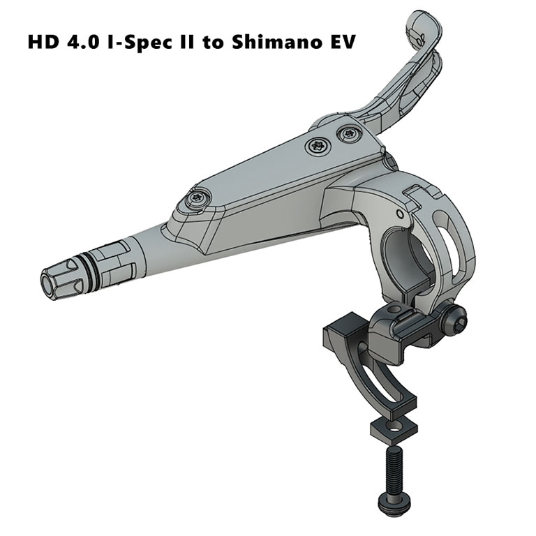 TRP シフターアダプター SHIFTER ADAPTER HD4.0 左レバー用 ティーアールピー