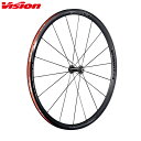 VISION ヴィジョン TEAM30 RIM-BRAKE TLR/クリンチャー ホイールセット