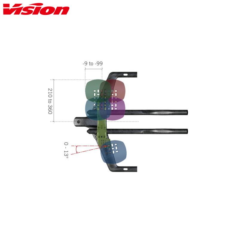 VISION ��������� METRON TFA AEROBAR 400mm TT�ϥ�ɥ�