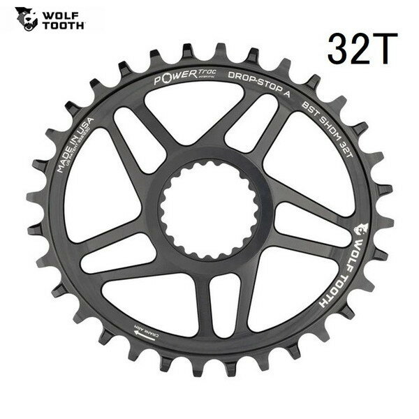 WolfTooth ウルフトゥース Ellliptical Direct Mount Shimano Boost Chainring for Shimano 32T チェーンリング