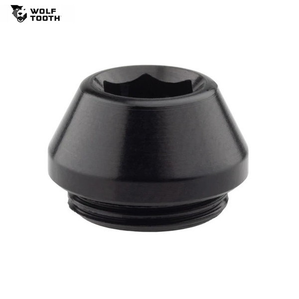 WolfTooth ウルフトゥース Wolf Tooth 12mm Rear Thru Axle Button Slider Black スルーアクスル