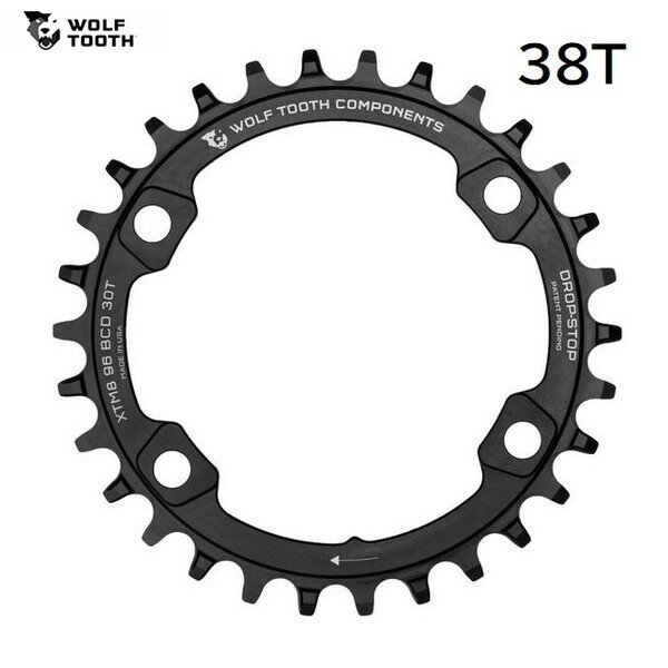 WolfTooth ウルフトゥース 96BCD Chainrings for XT M8000 - 96 x 38T チェーンリング