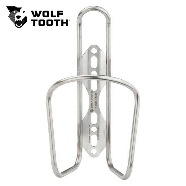WolfTooth EtgD[X Wolf Tooth Morse Stainless Steel Bottle Cage {gP[W