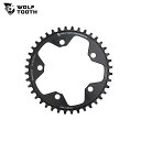 WolfTooth ウルフトゥース 110 BCD 5 Bolt Chainring 44T compatible with SRAM Flattop