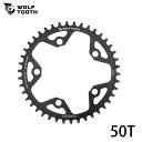 WolfTooth ウルフトゥース 110 BCD Gravel CX Road Chainrings Drop-Stop ST 50T チェーンリング