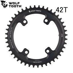 WolfTooth ウルフトゥース 110 BCD Asymmetric 4-Bolt Chainrings for GRX Cranks Drop-Stop ST 42T