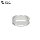 WolfTooth ウルフトゥース Headset Spacer Raw Silver 10mm