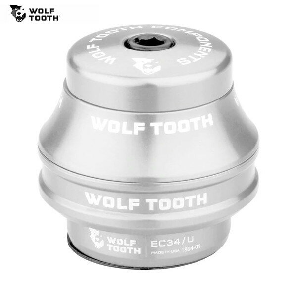 WolfTooth ウルフトゥース Wolf Tooth EC34 28.6 価格 交渉 送料無料 Upper 25mm ヘッドパーツ Headset  Stack Silver