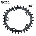 WolfTooth EtgD[X CAMO Oval Chainring 34T Drop-Stop B `F[O