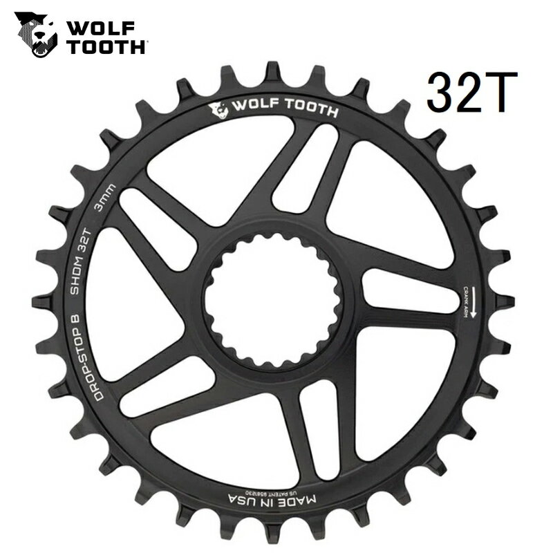 WolfTooth եȥ Direct Mount Chainring for Shimano Cranks - Elliptic...
