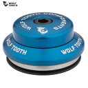 WolfTooth ウルフトゥース Wolf Tooth IS41/28.6 Upper Headset 7mm Stack Blue ヘッドパーツ