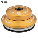 WolfTooth ウルフトゥース Wolf Tooth IS41/28.6 Upper Headset 7mm Stack Gold ヘッドパーツ