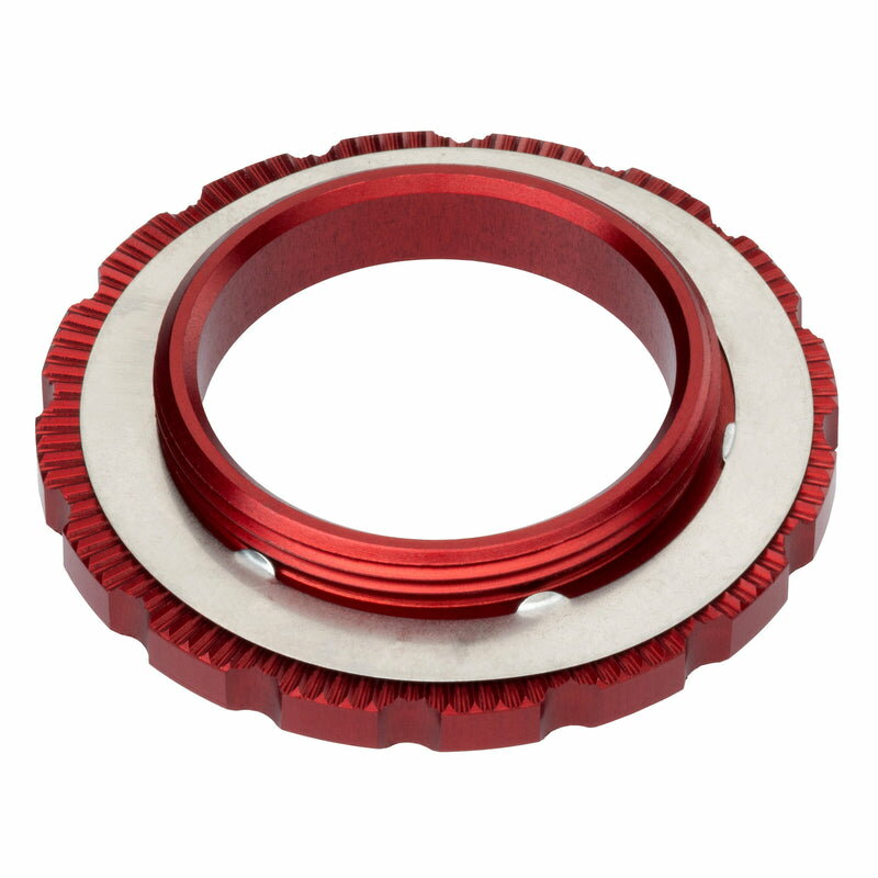 WolfTooth ����եȥ����� Wolf Tooth Centerlock Rotor Lockring ���󥿡����å� �������� ���å���� Red